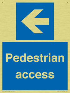 Pedestrian access